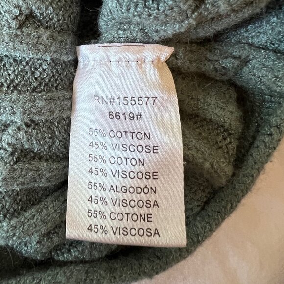 Vintage y2k Miracle Cropped Top w/Dolman Sleeves Made in the U.S.A. - Picture 6 of 6